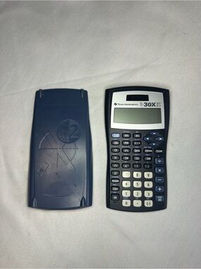 Texas Instruments TI-30X IIS Scientific Calculator, LCD Display, Slide Case